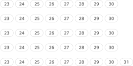 A~D(23~30), E(23~31)